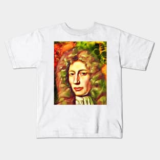 Robert Boyle Snow Portrait | Robert Boyle Artwork 14 Kids T-Shirt